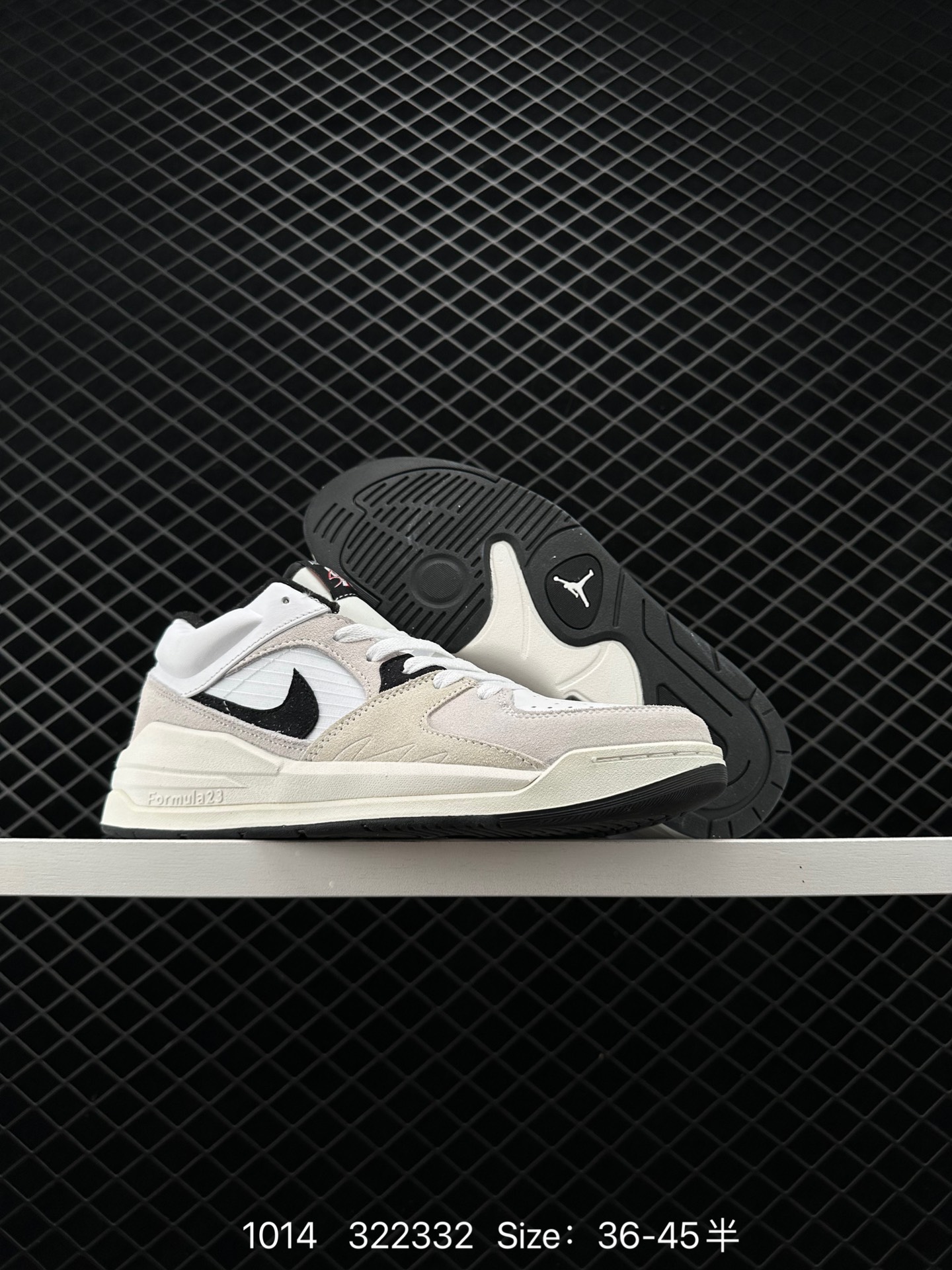 Air Jordan Stadium 90 “White Black” Low AJ90